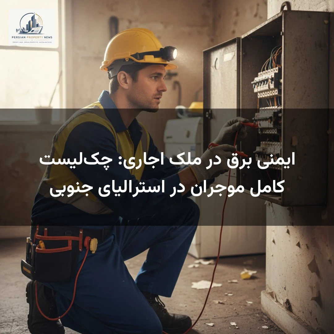 ایمنی برق در ملک اجاری: چک‌لیست کامل موجران در استرالیای جنوبی