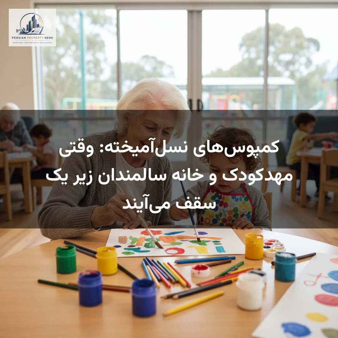 کمپوسهای نسلآمیخته: وقتی مهدکودک و خانه سالمندان زیر یک سقف میآیند